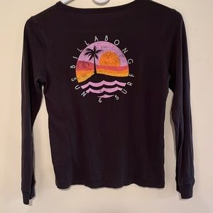 Billabong long sleeve graphic beach t shirt